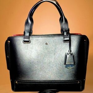 Kate Spade Madison Ave Collection Logan Street Eloisa Black Bag